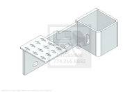 This is an image for a Waltco liftgate Walk Ramp, Bumper Adapter, Cs,