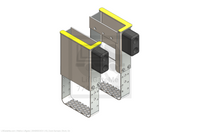 This is an image for a Waltco liftgate Kit, Dock Bumper, Short, Gv