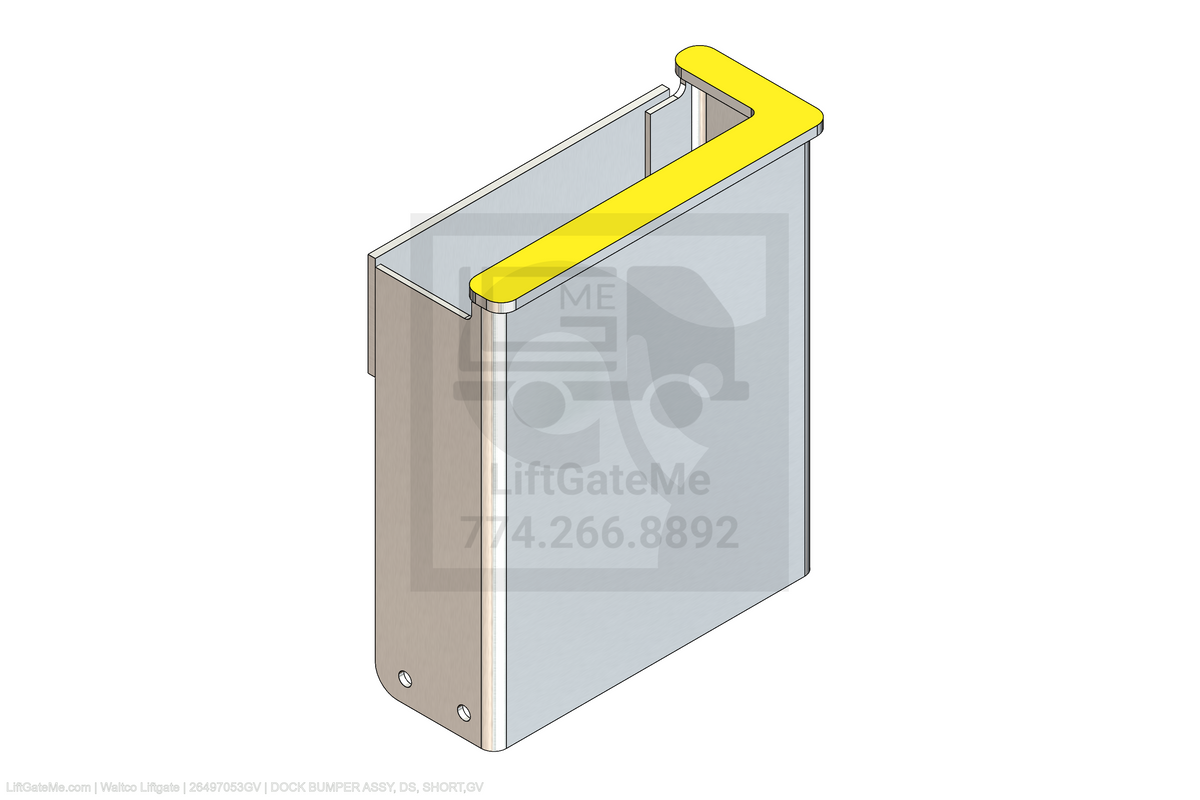 Waltco Liftgate Part Number 26497053gv | dock bumper assy, ds, short,gv