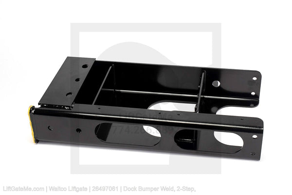 This is an image for a Waltco liftgate Dock Bumper Weld, 2-Step,