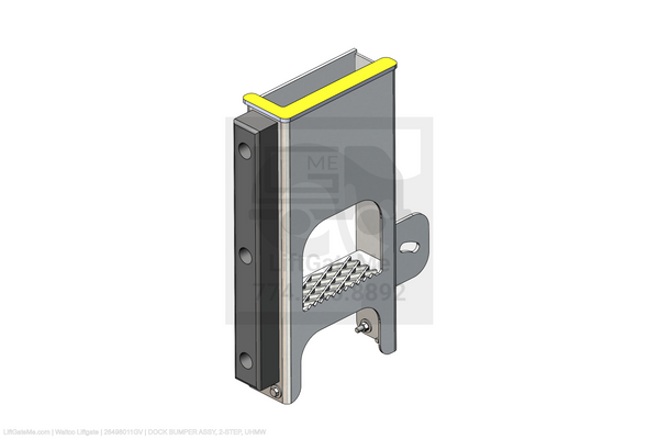 Waltco Liftgate Part Number 26498011gv | dock bumper assy, 2-step, uhmw