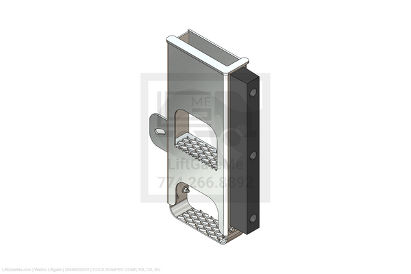 Waltco Liftgate Part Number 26498055gv | dock bumper comp, rb, ds, gv