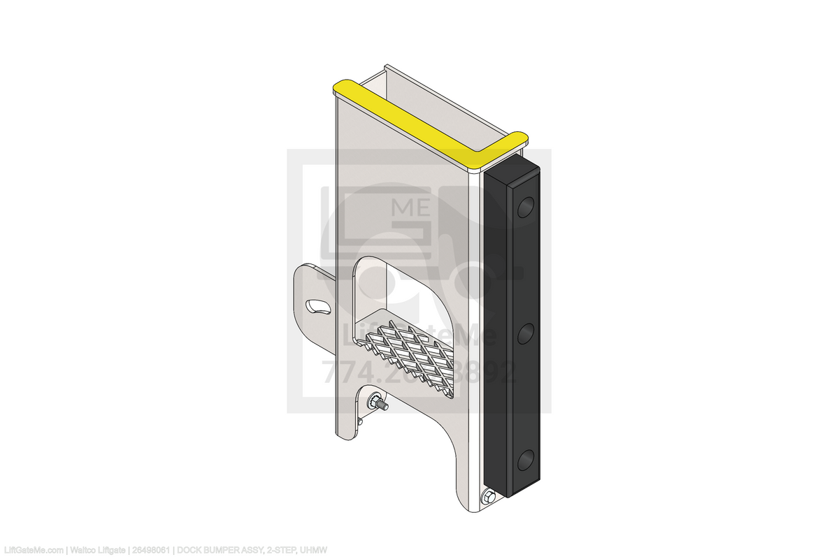 Waltco Liftgate Part Number 26498061 | dock bumper assy, 2-step, uhmw