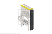 Waltco Liftgate Part Number 26498061 | dock bumper assy, 2-step, uhmw