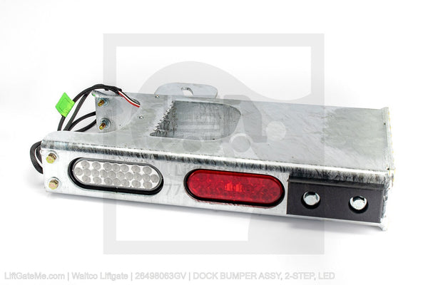 Waltco Liftgate Part Number 26498063gv | dock bumper assy, 2-step, led