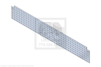 Waltco Liftgate Part Number 27813820 | ramp, aluminum tread