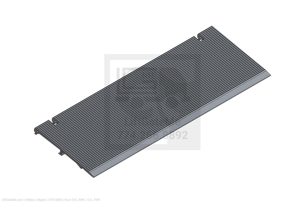 This is an image for a Waltco liftgate Alum Ext, 3Wfr, 12.0, 78W