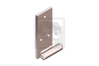 Waltco Liftgate Part Number 27814050 | hinge assy, gt flip, ds