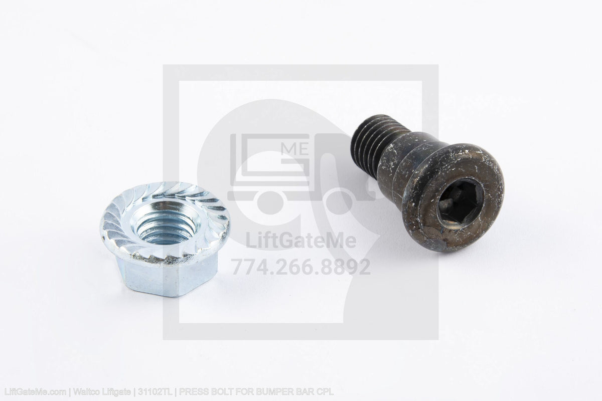 Waltco Liftgate Part Number 31102tl | press bolt for bumper bar cpl