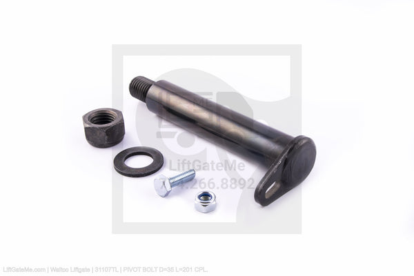 Waltco Liftgate Part Number 31107tl | pivot bolt d=35 l=201 cpl.