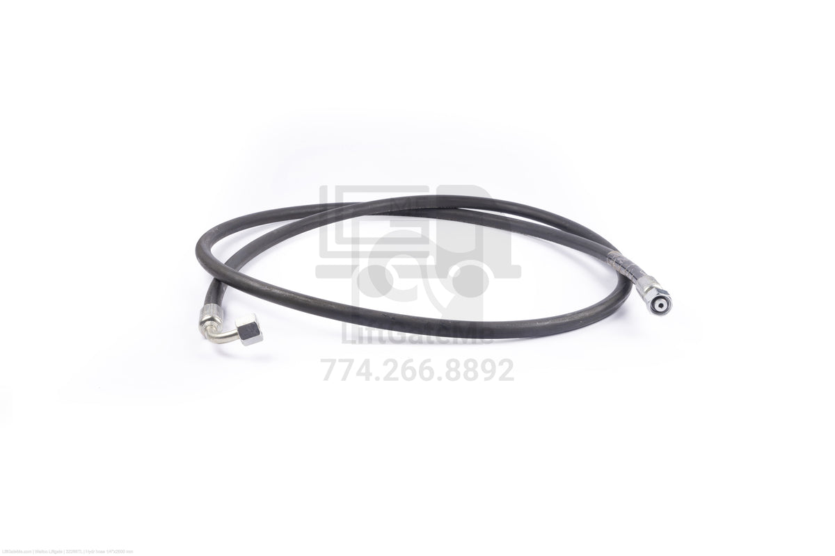 Waltco Liftgate Part Number 32286tl | hydr hose 1/4"x2600 mm