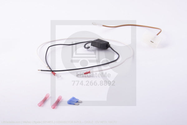 Waltco Liftgate Part Number 33146tl | connector 8-pol - cable  12v with 15a fu