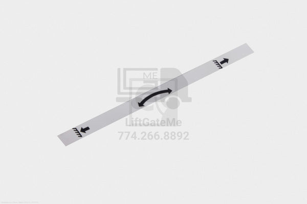 Waltco Liftgate Part Number 33181tl | sticker