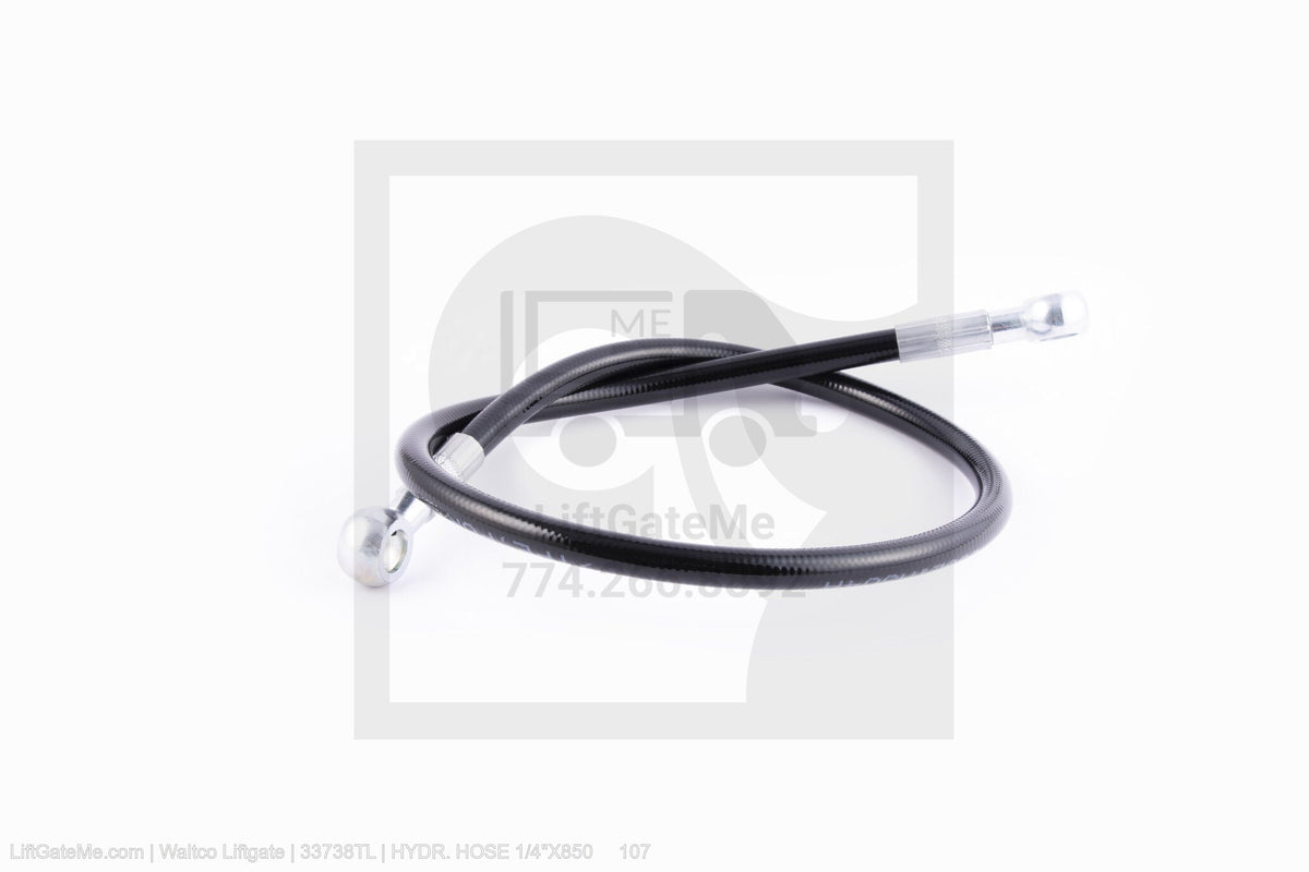 Waltco Liftgate Part Number 33738tl | hydr. hose 1/4"x850     107