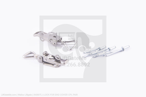 Waltco Liftgate Part Number 34350tl | lock for end cover cpl pair