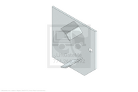 This is an image for a Waltco liftgate Shoe Plate Sub-Assembly