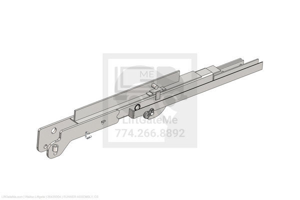 Waltco Liftgate Part Number 36435004 | runner assembly, cs
