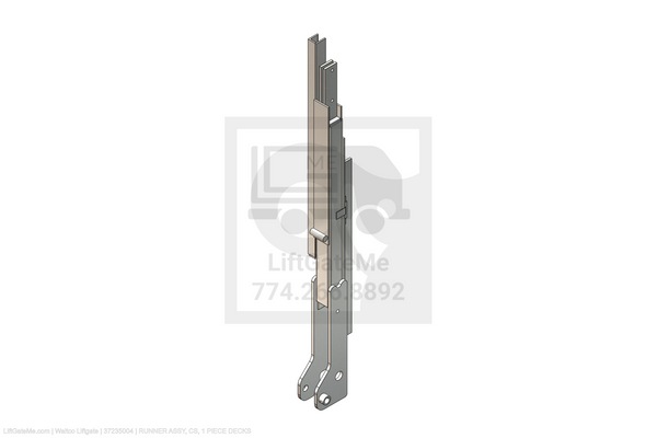 Waltco Liftgate Part Number 37235004 | runner assy, cs, 1 piece decks