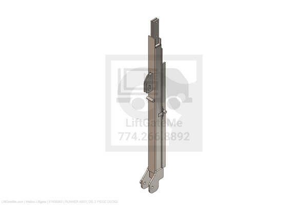 Waltco Liftgate Part Number 37435053 | runner assy, ds, 2 piece decks