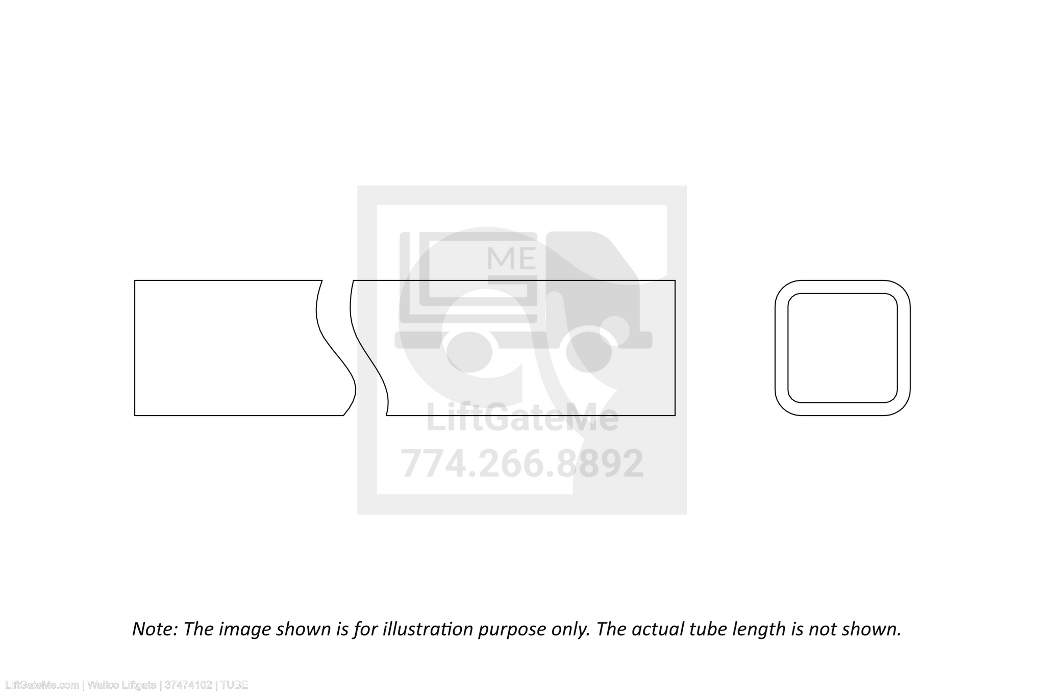 Waltco Liftgate Part Number 37474102 | tube