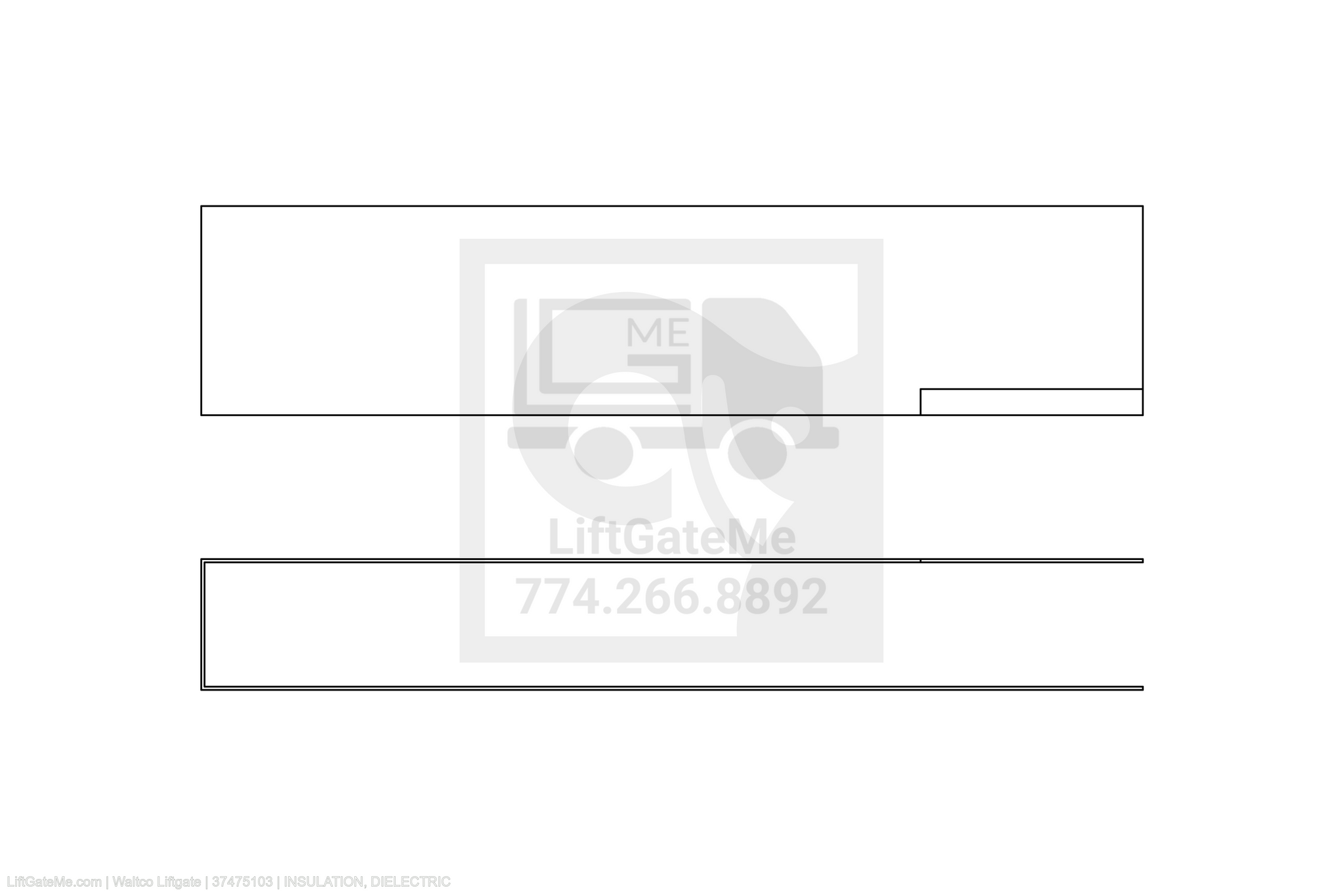 Waltco Liftgate Part Number 37475103 | insulation, dielectric