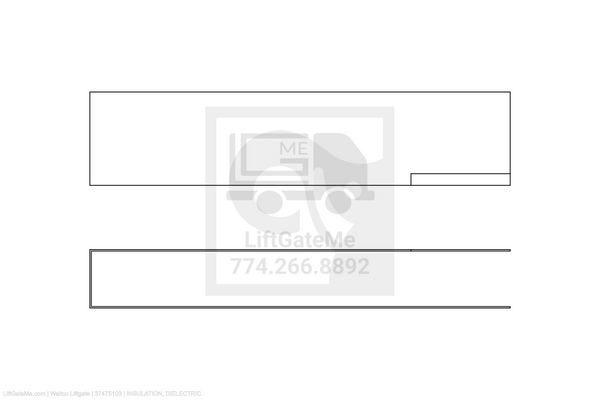 Waltco Liftgate Part Number 37475103 | insulation, dielectric