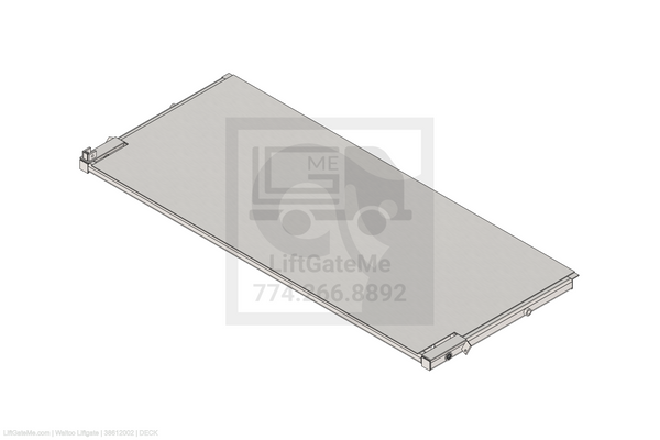 Waltco Liftgate Part Number 38612002 | deck