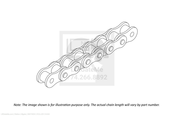 Waltco Liftgate Part Number 39073502 | roller chain