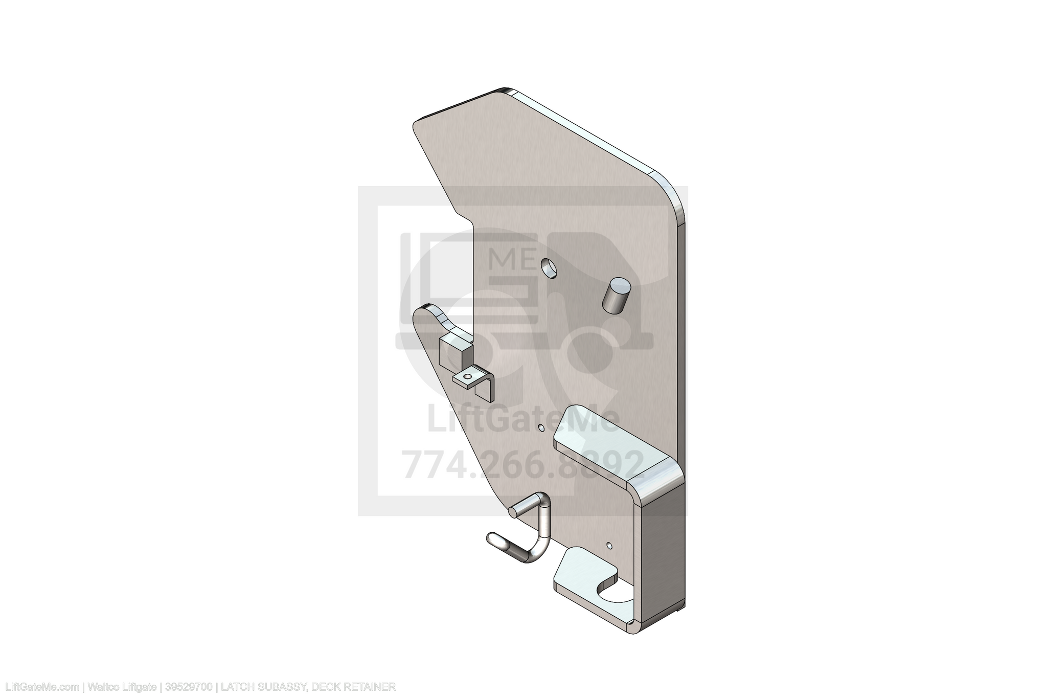 Waltco Liftgate Part Number 39529700 | latch subassy, deck retainer