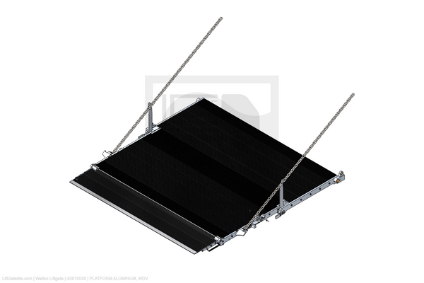 Waltco Liftgate Part Number 42610035 | platform aluminum, wdv
