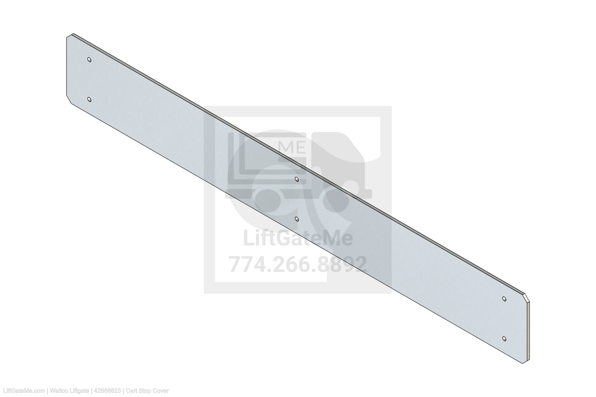 This is an image for a Waltco liftgate Cart Stop Cover