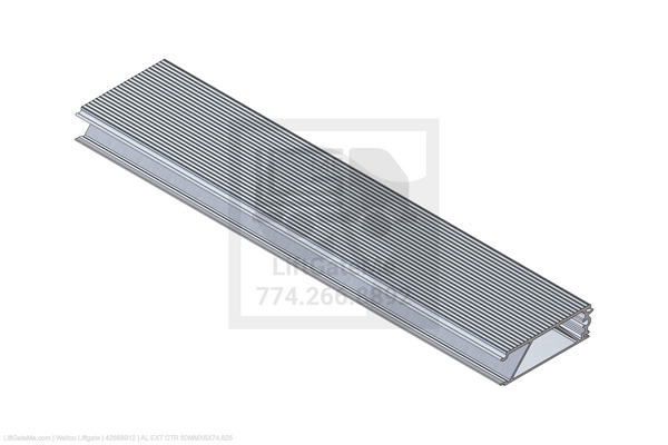 Waltco Liftgate Part Number 42668912 | al ext ctr 50mmx6x74.625