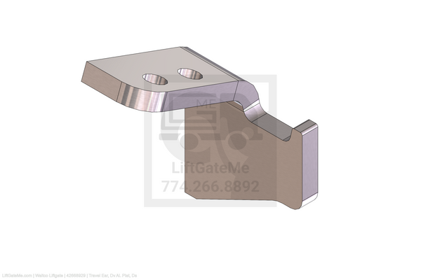 This is an image for a Waltco liftgate Travel Ear, Dv Al. Plat, Ds