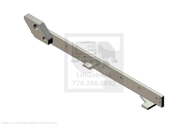 This is an image for a Waltco liftgate Side Plate Assembly