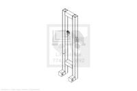 This is an image for a Waltco liftgate Railing Weldment