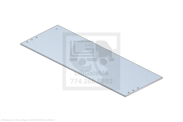 Waltco Liftgate Part Number 42669344 | ramp, aluminum