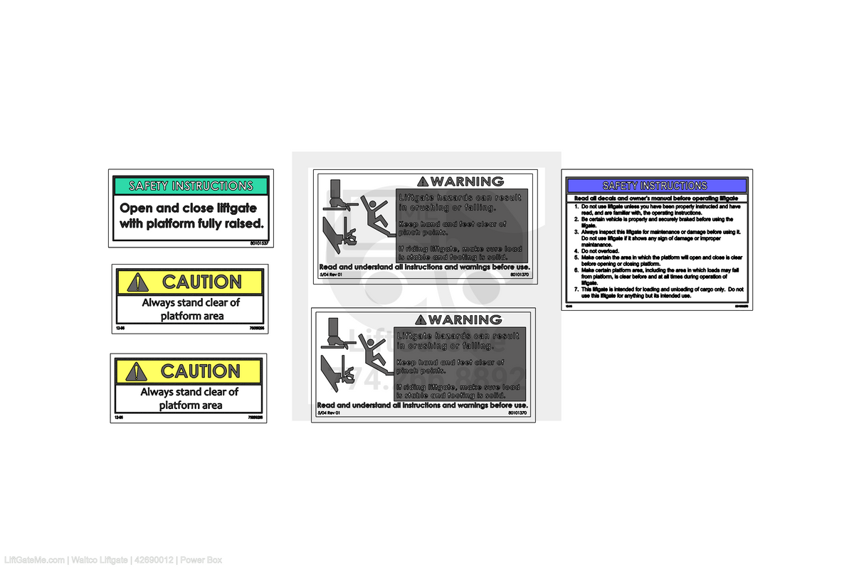 This is an image for a Waltco liftgate Power Box