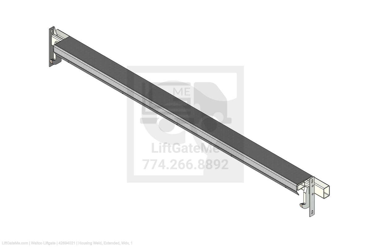 This is an image for a Waltco liftgate Housing Weld, Extended, Wdv, 1