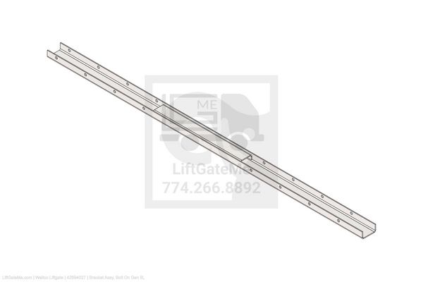 This is an image for a Waltco liftgate Bracket Assy, Bolt On Gen Iii,