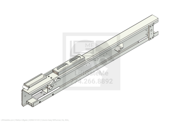 This is an image for a Waltco liftgate Column Assy W/Runner, Ds, Wdv,