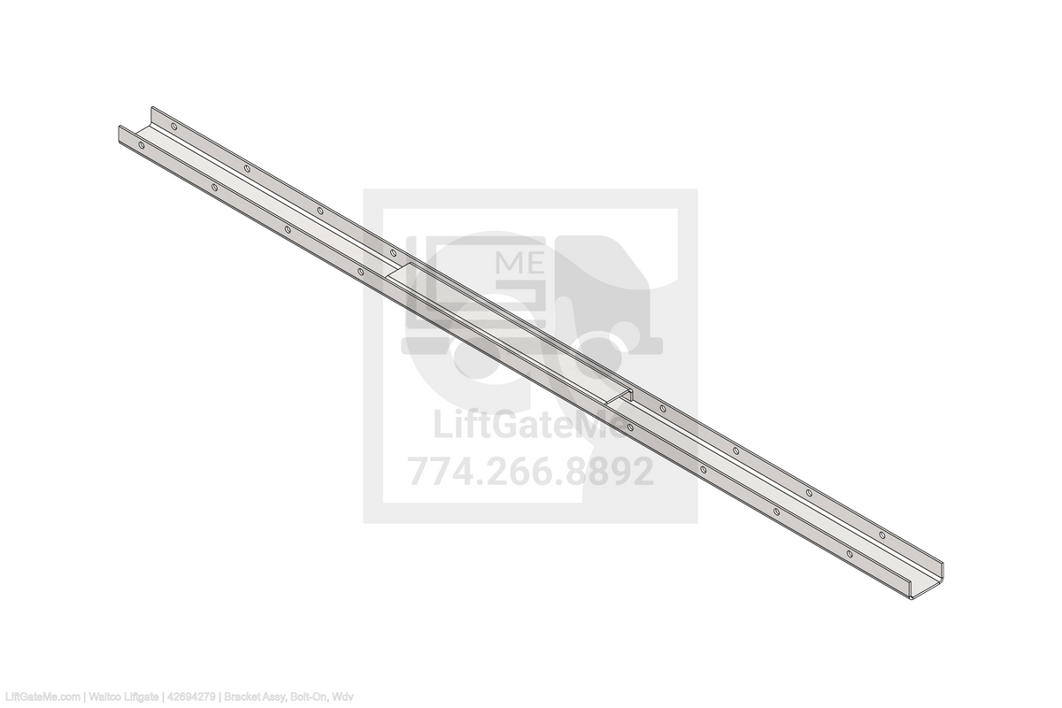 This is an image for a Waltco liftgate Bracket Assy, Bolt-On, Wdv