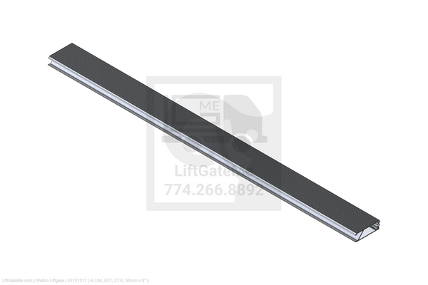 Waltco Liftgate Part Number 42701011 | alum, ext, ctr, 50mm x 6