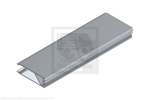 Waltco Liftgate Part Number 42701012 | alum ext, ctr, 50mm x 6