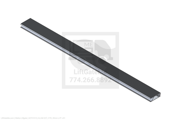 Waltco Liftgate Part Number 42701013 | alum ext, ctr, 50mm x 6