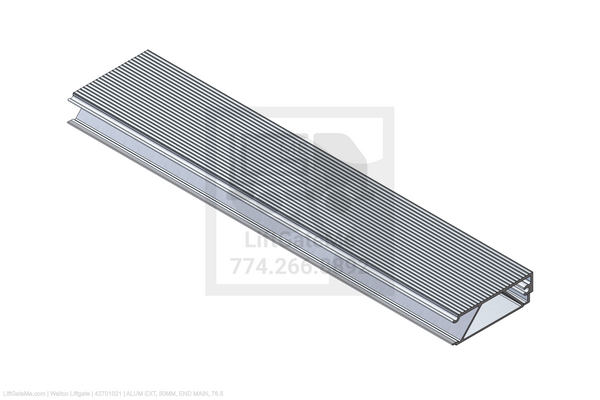 Waltco Liftgate Part Number 42701021 | alum ext, 50mm, end main, 76.5