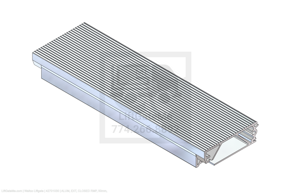 Waltco Liftgate Part Number 42701030 | alum, ext, closed rmp, 50mm,