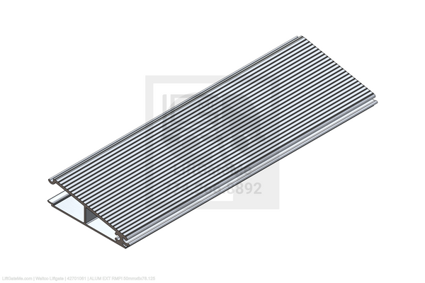 Waltco Liftgate Part Number 42701061 | alum ext rmpi 50mmx6x78.125
