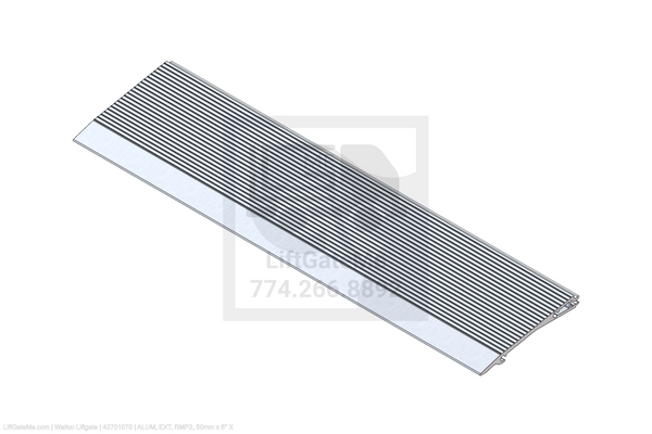 Waltco Liftgate Part Number 42701070 | alum, ext, rmp2, 50mm x 6
