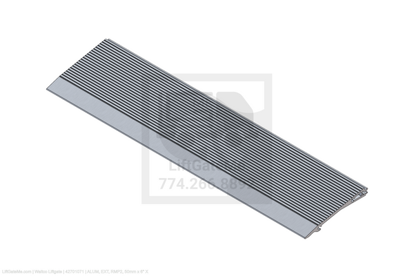 Waltco Liftgate Part Number 42701071 | alum, ext, rmp2, 50mm x 6