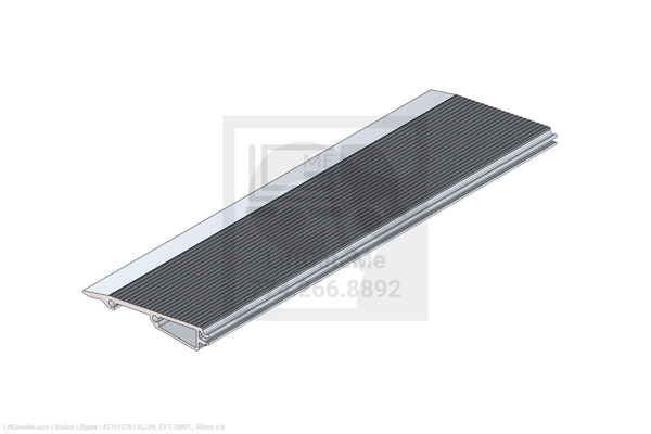 Waltco Liftgate Part Number 42701076 | alum, ext, rmpl, 50mm x 6